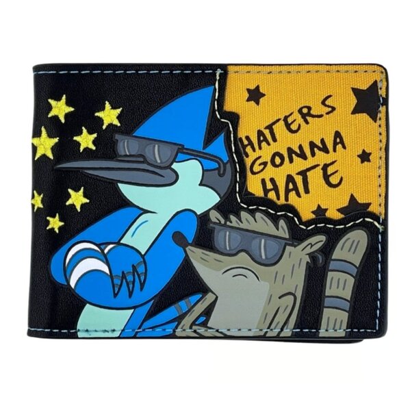 Regular Show Inspired Bi-fold Wallet- NEW - Picture 1 of 3